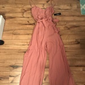 Lulu’s Mauve Jumpsuit SZ SM